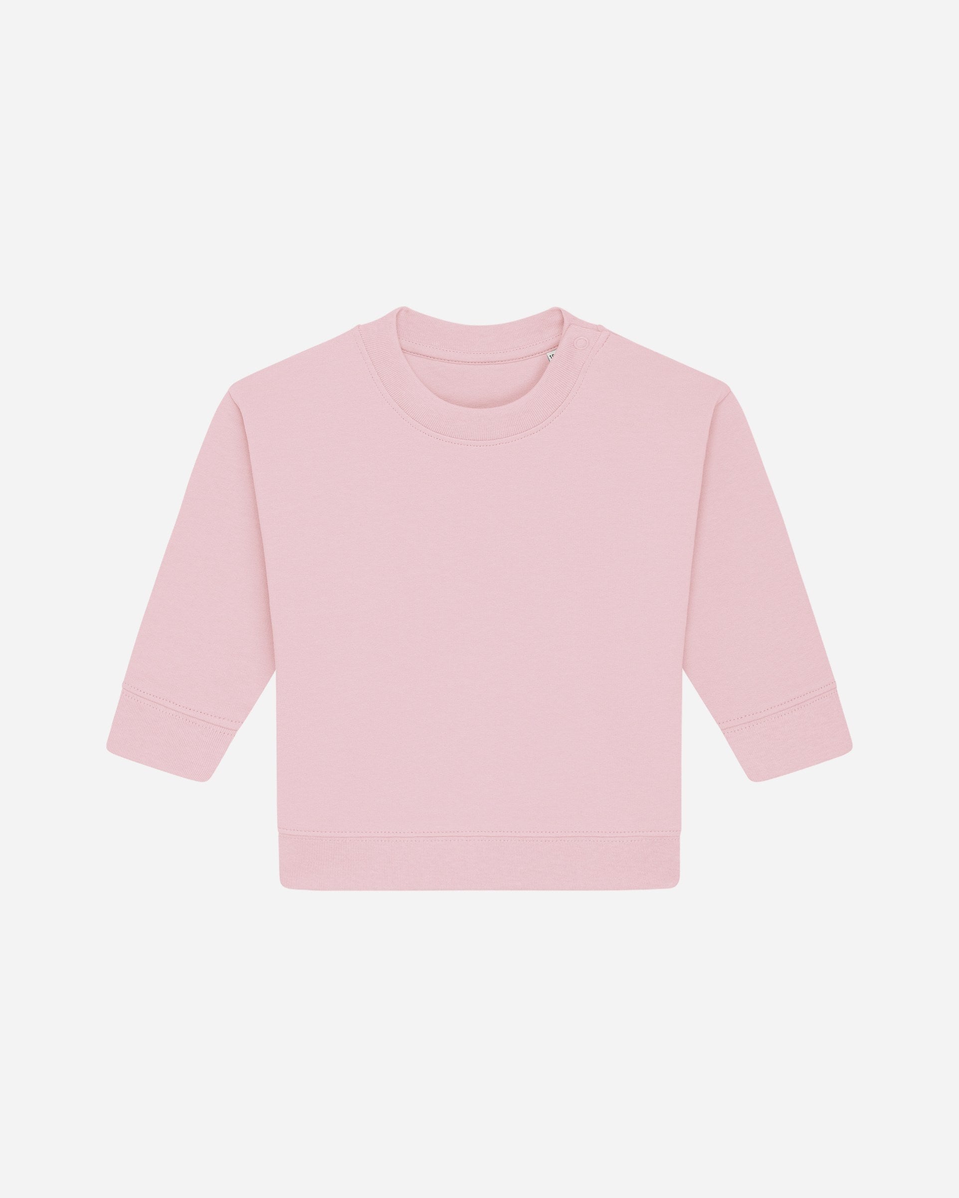 Sweat bébé Baby Changer porté, coloris Cotton Pink