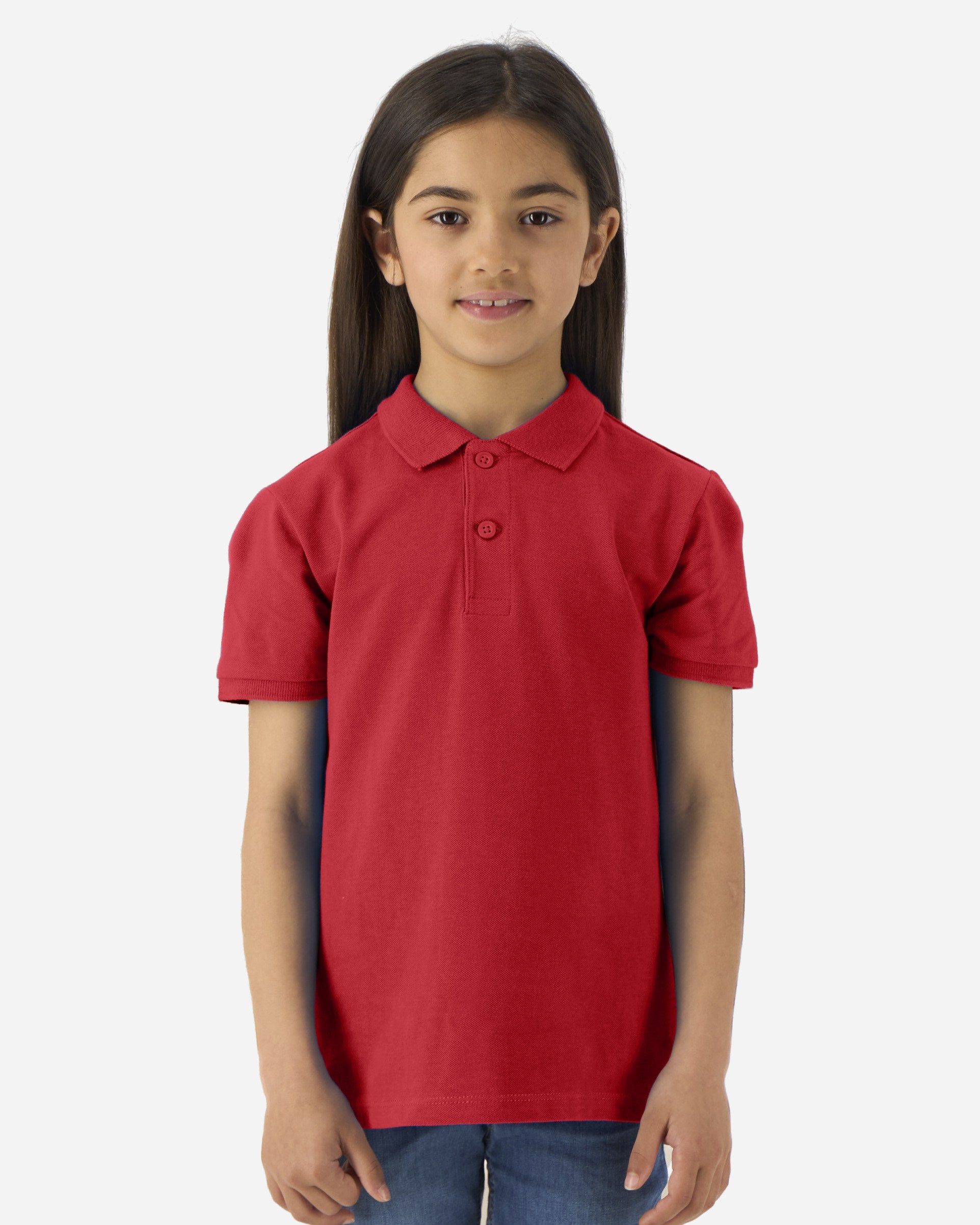 Polo enfant Mini Sprinter porté, coloris Red