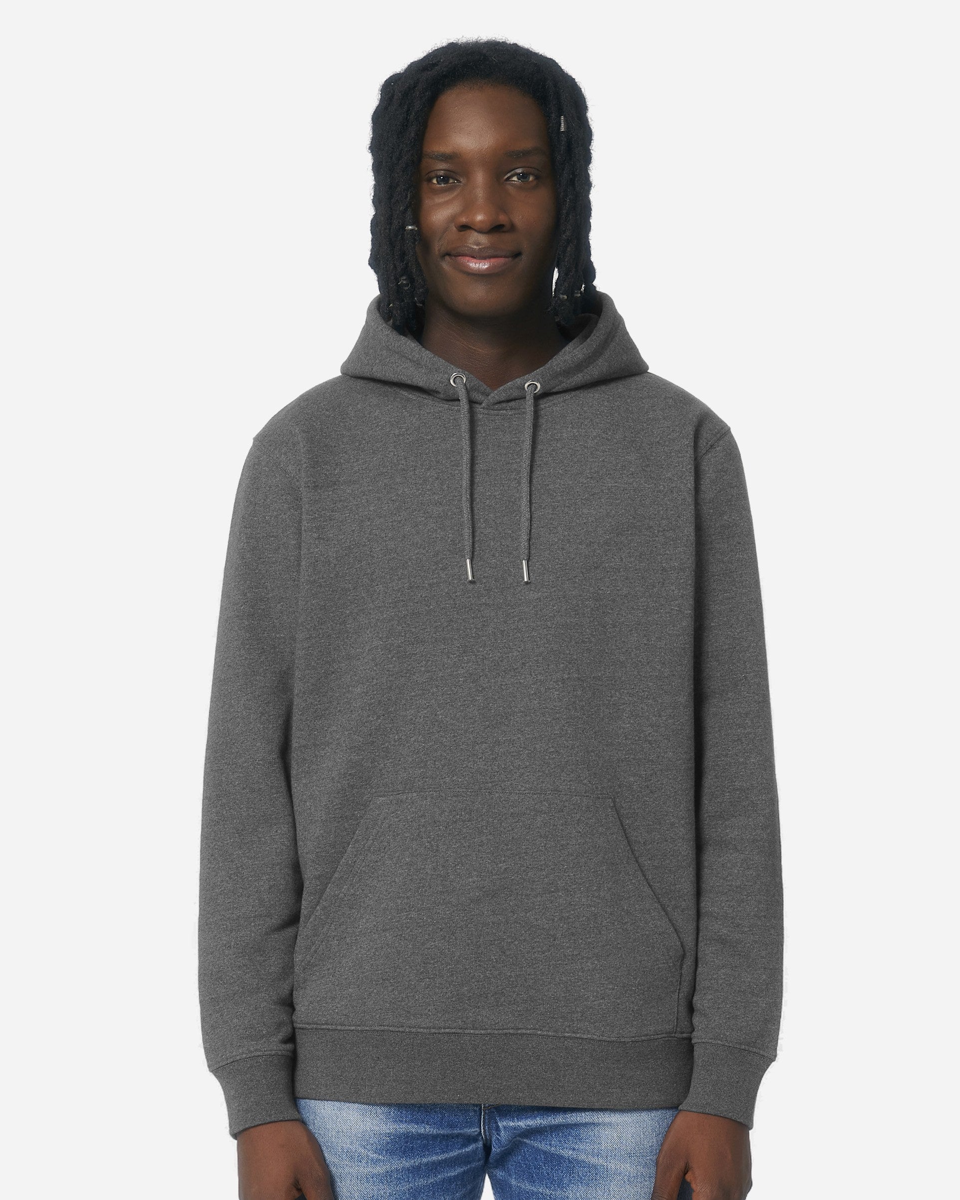 Sweat à capuche unisexe RE-Cruiser porté, coloris RE-Black
