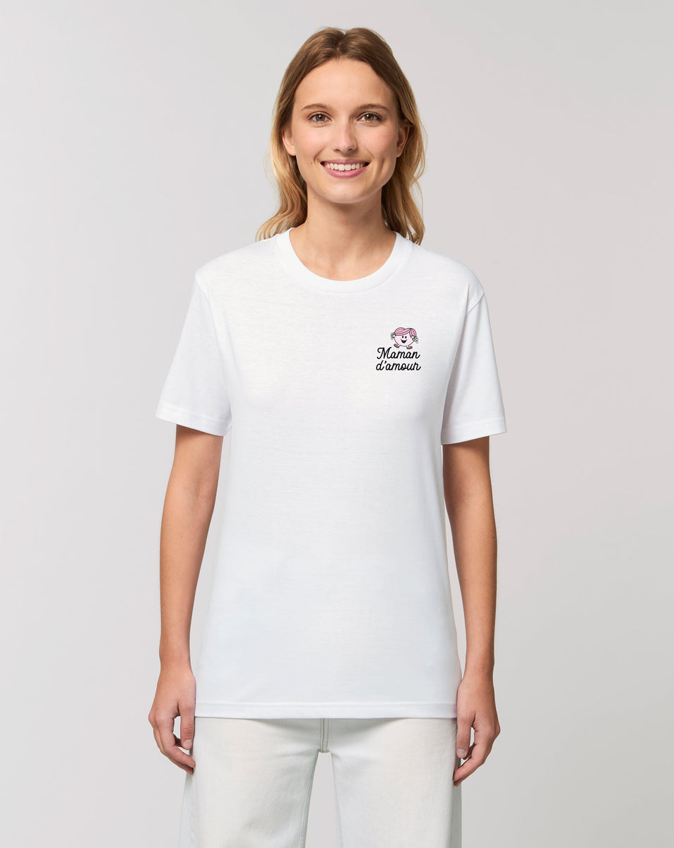 TSHIRT THEBR-MAMAN D AMOUR COEUR
