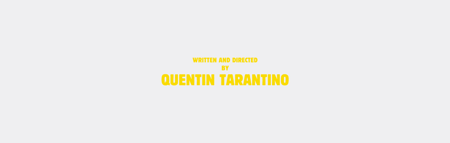 Quentin Tarantino