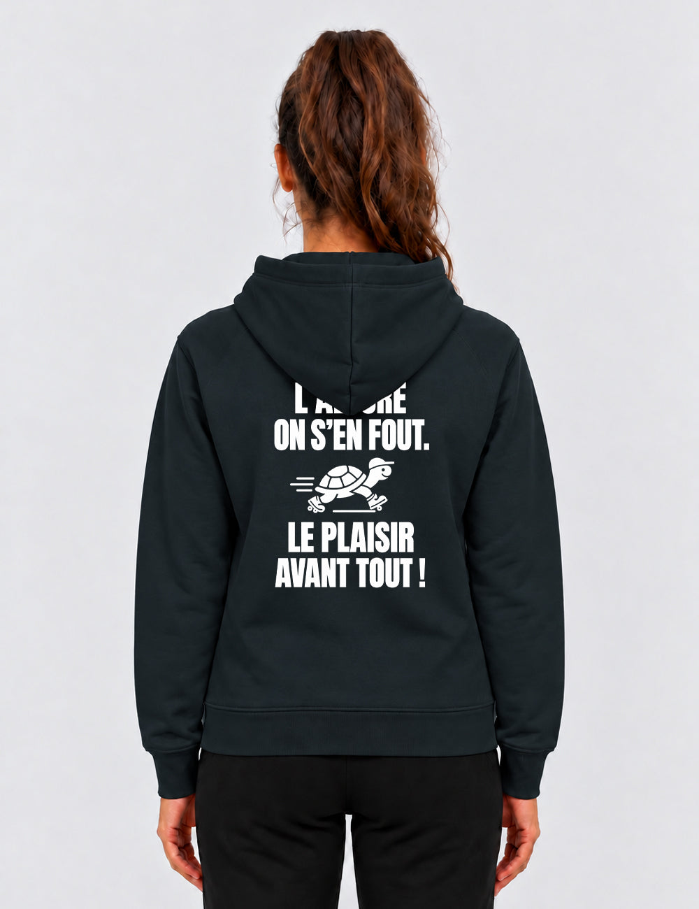 Sweat à capuche unisexe - Turtle Running Club