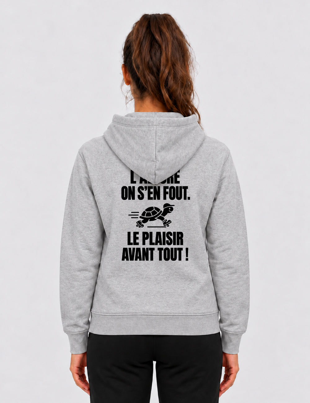 Sweat à capuche unisexe - Turtle Running Club