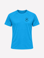 T-shirt homme - Bleu logo noir - Turtle Running Club