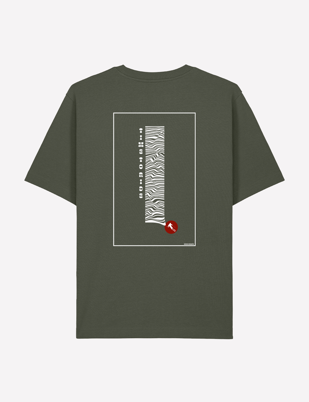 T-shirt Time to Ride Skier - Studio Grolette