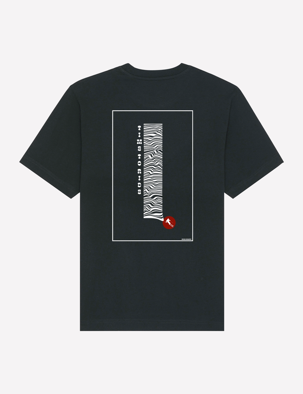 T-shirt Time to Ride Skier - Studio Grolette