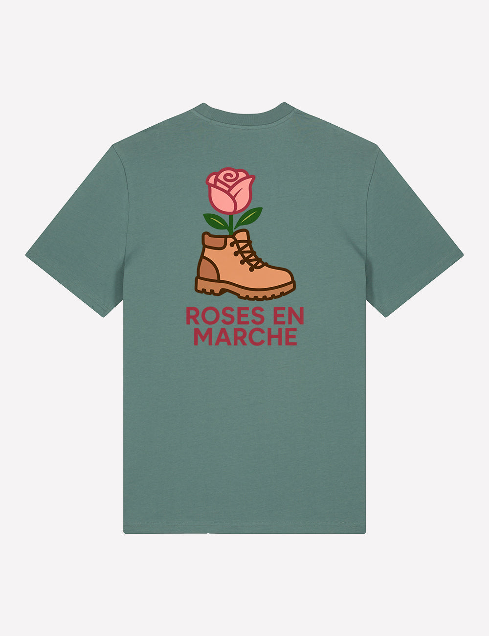 T-shirt unisexe - Roses en Marche