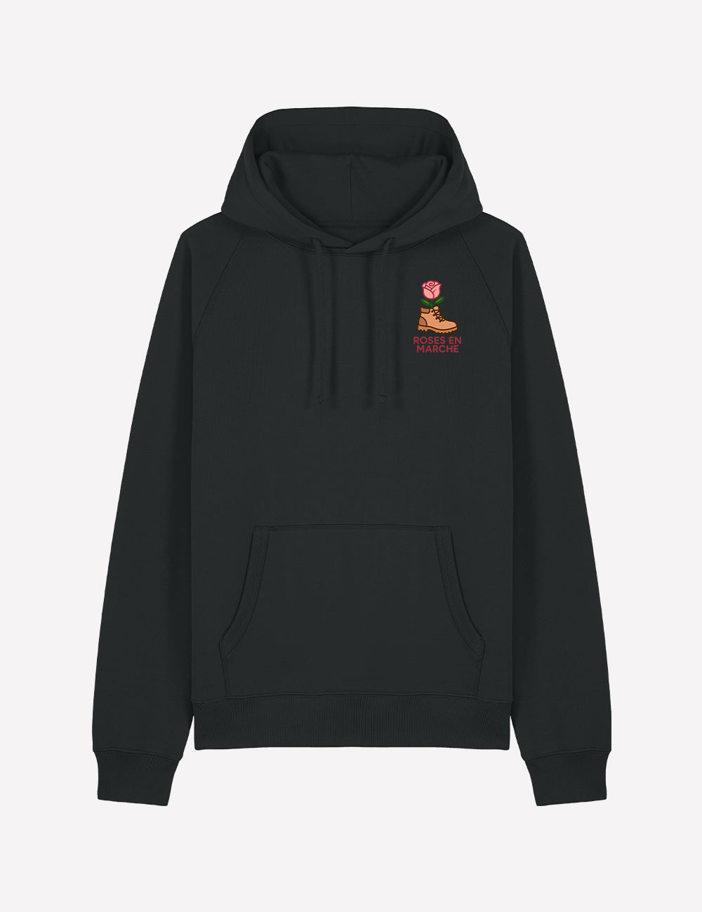 Sweat à capuche unisexe - Roses en Marche