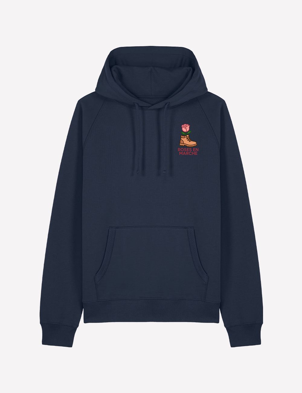 Sweat à capuche unisexe - Roses en Marche