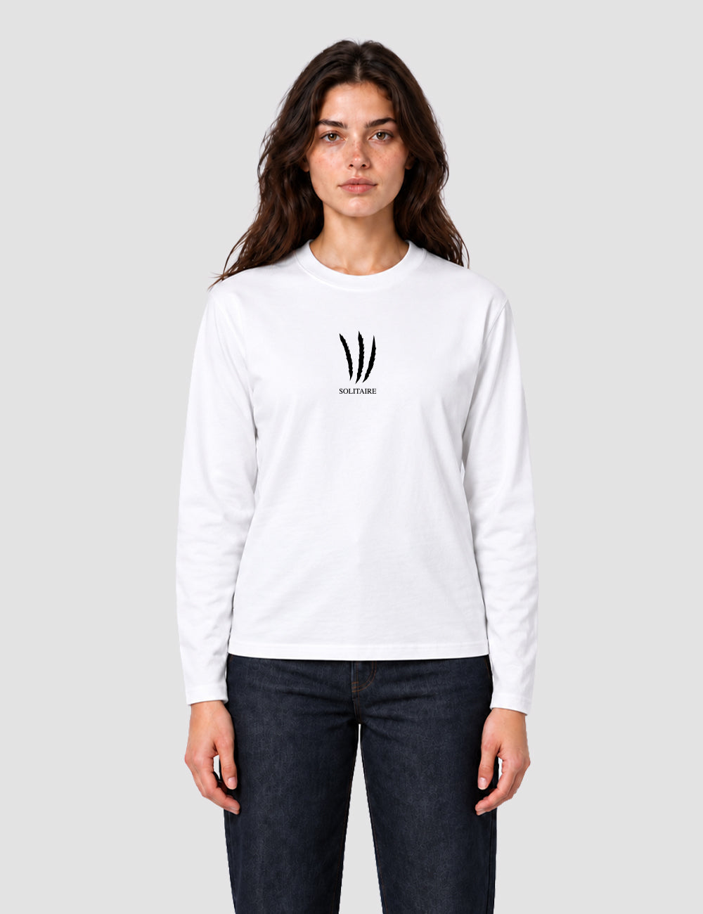 T-shirt manches longues unisexe - Solitaire Pvris