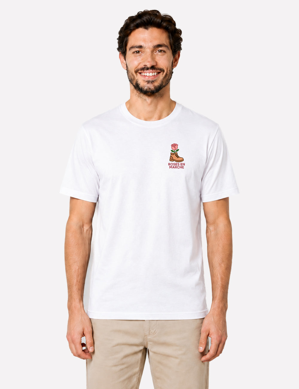 T-shirt unisexe - Roses en Marche