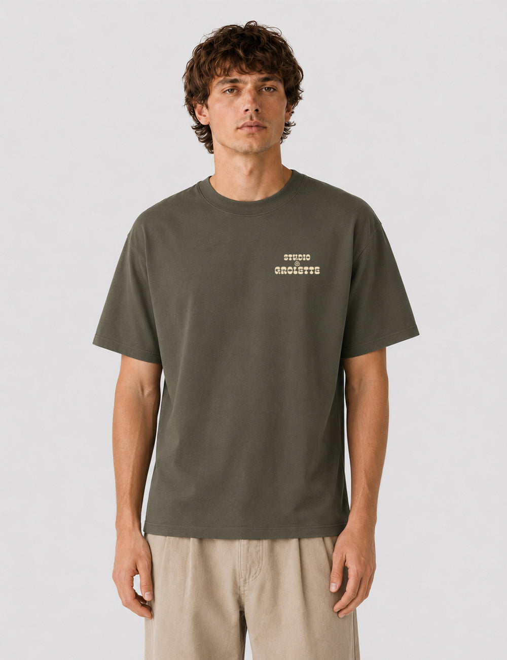 T-shirt Time to Ride Skier - Studio Grolette