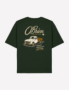 T-shirt O'Brien Classic Cars - Vert foncé