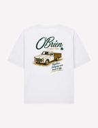 T-shirt O'Brien Classic Cars - Blanc