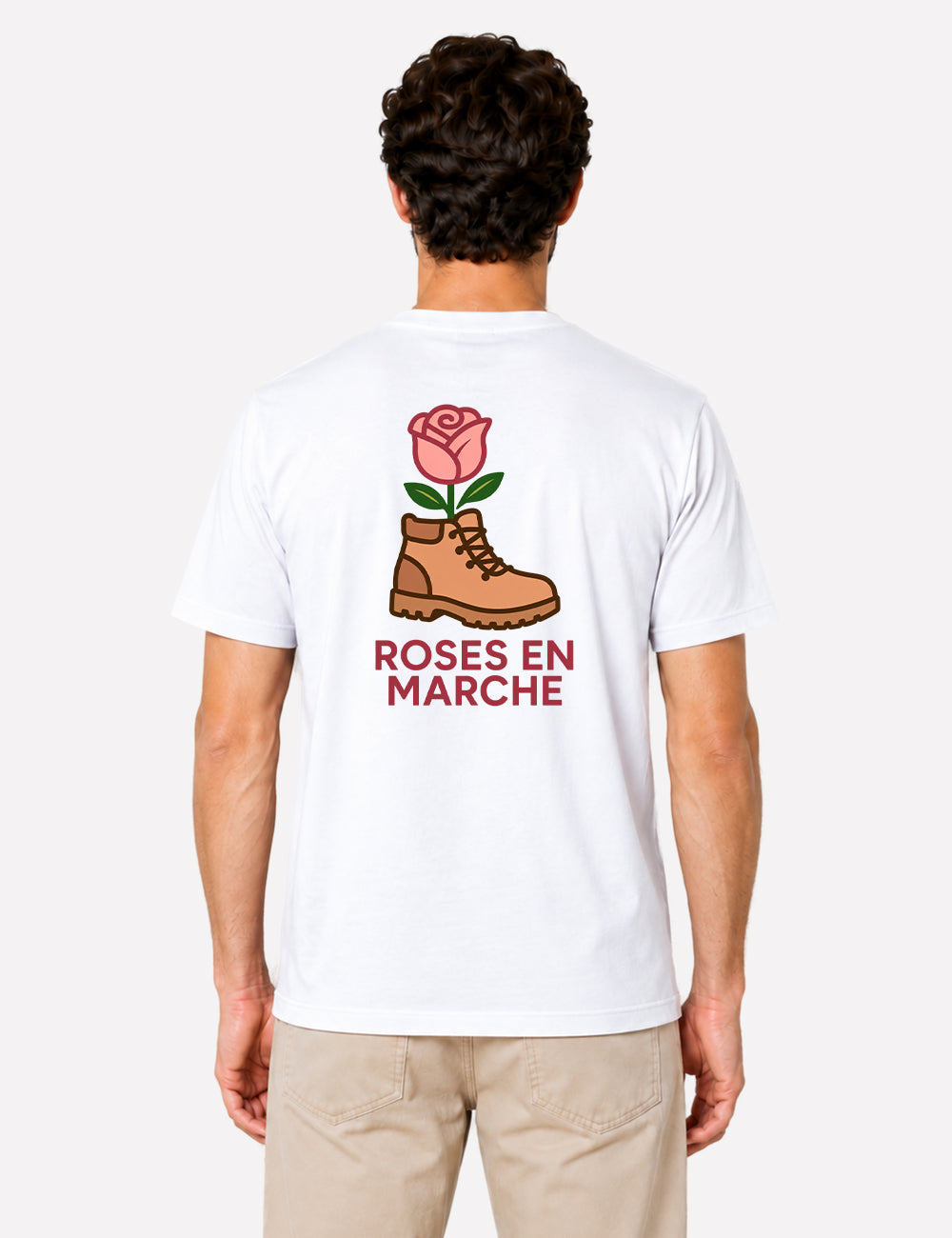 T-shirt unisexe - Roses en Marche