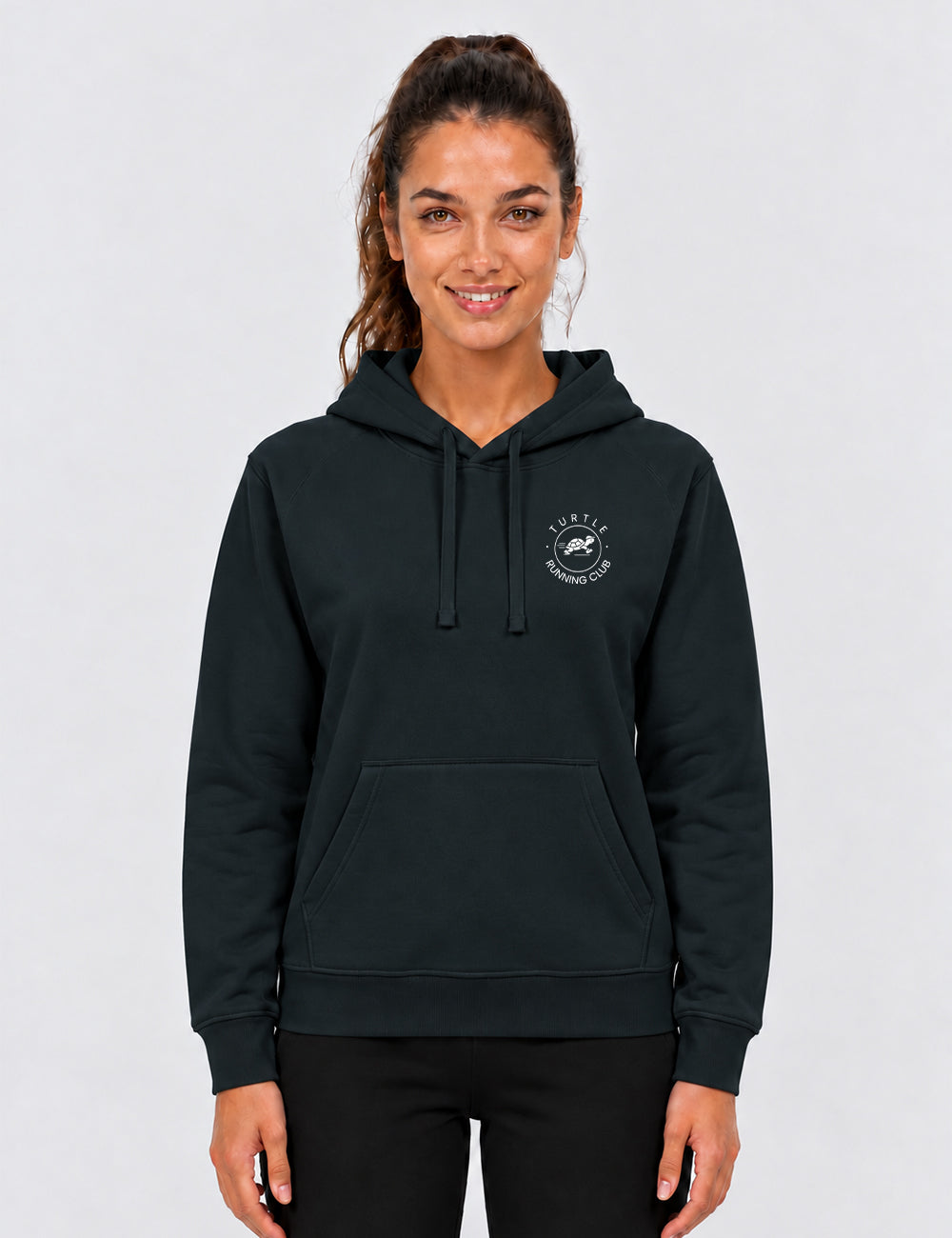 Sweat à capuche unisexe - Turtle Running Club