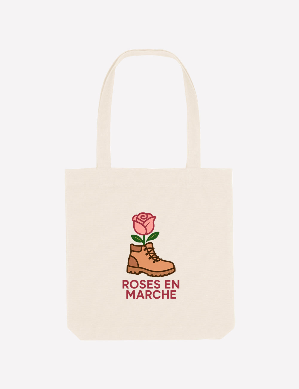 Sac tote bag - Roses en Marche