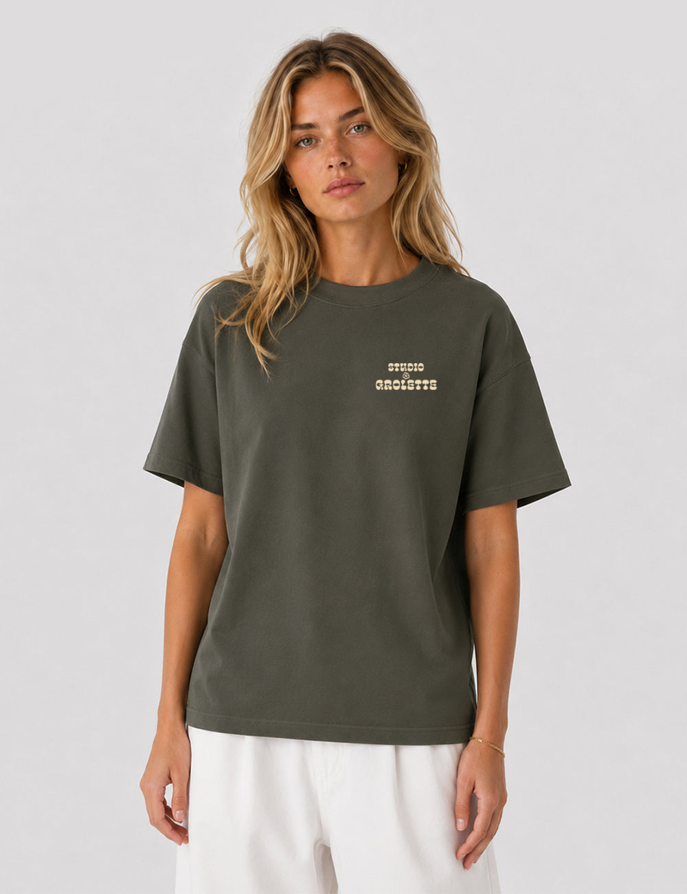 T-shirt Time to Ride Skier - Studio Grolette
