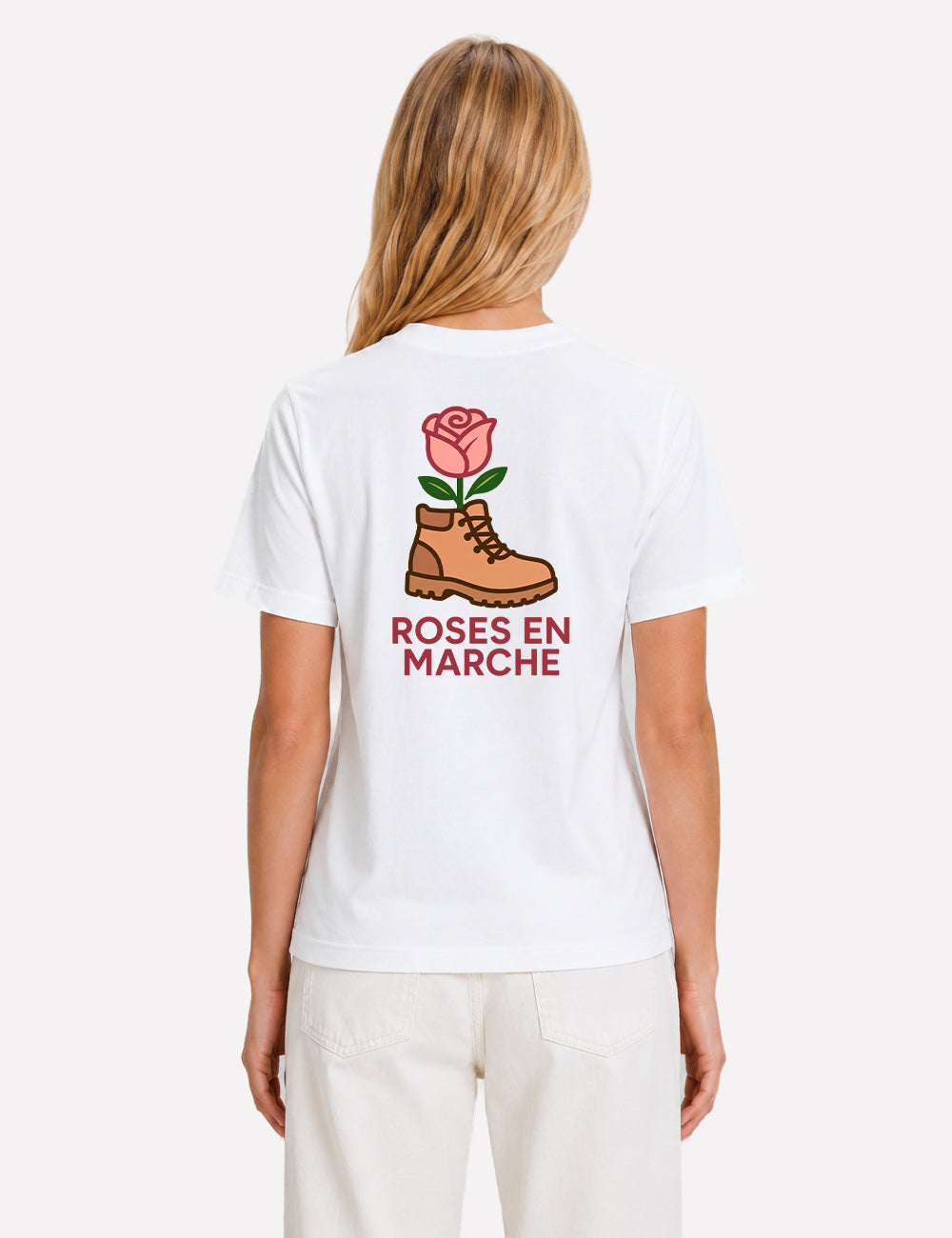 T-shirt unisexe - Roses en Marche