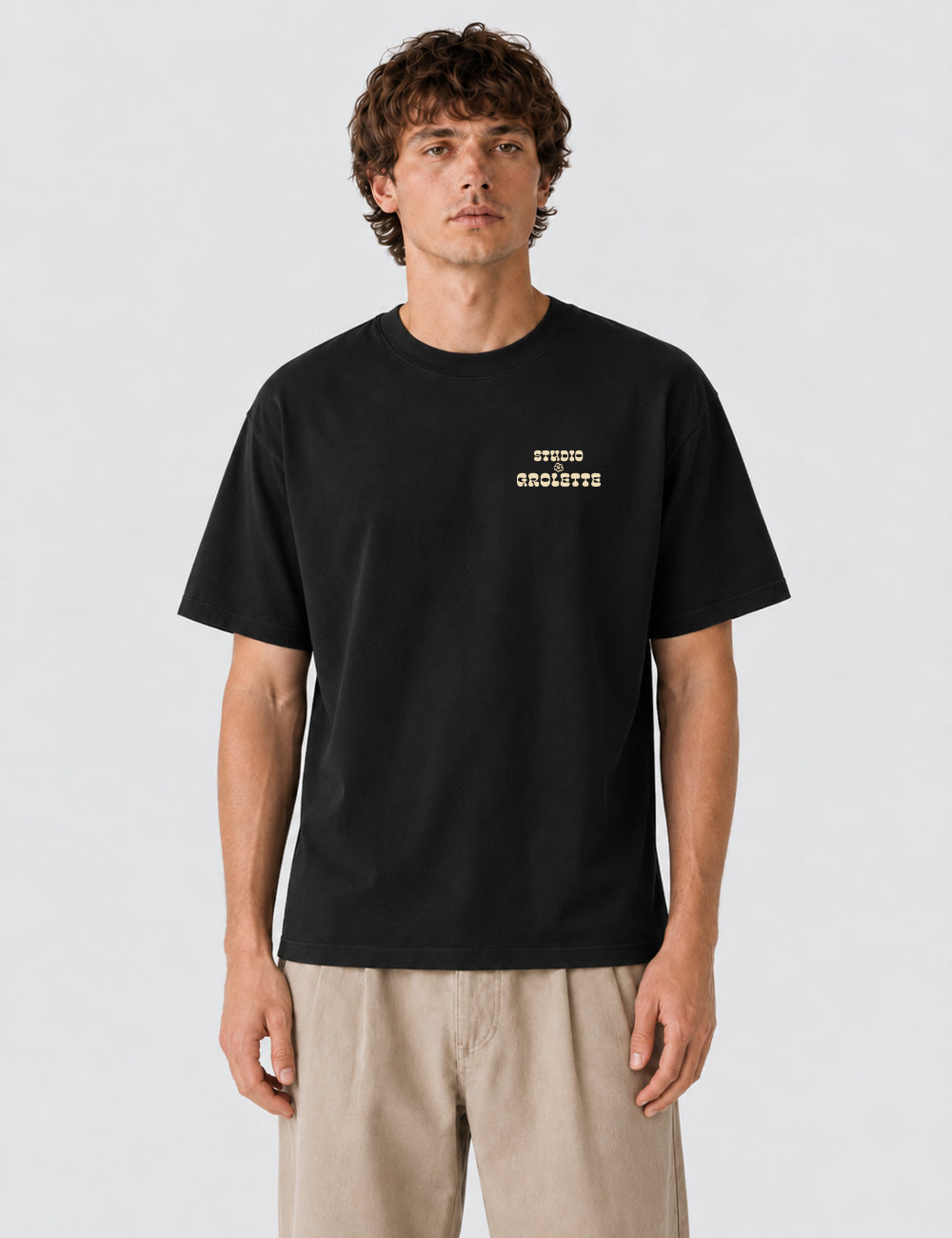 T-shirt Time to Ride Skier - Studio Grolette
