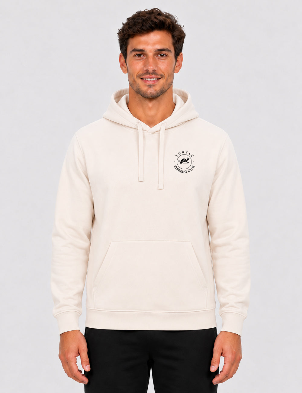 Sweat à capuche unisexe - Turtle Running Club