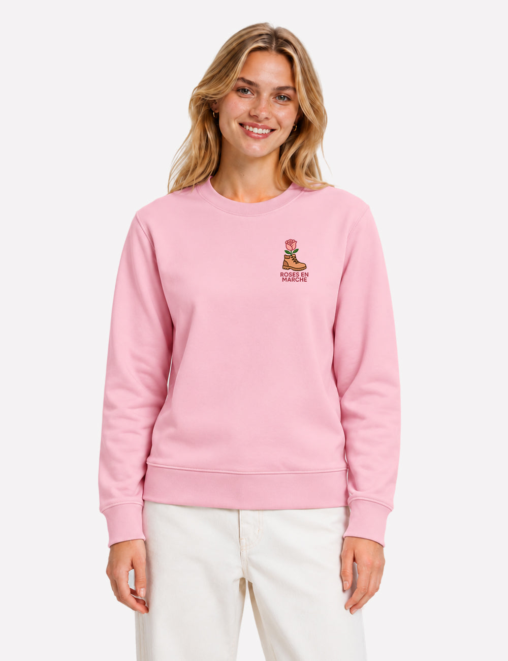 Sweat-shirt unisexe - Roses en Marche