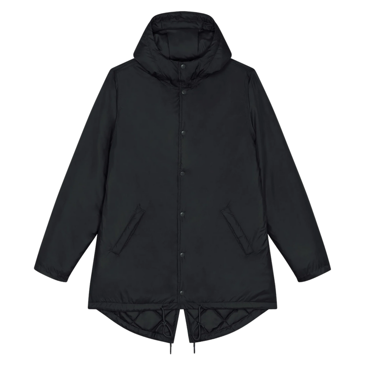 PADDEDPARKER-BLACK-FRONT