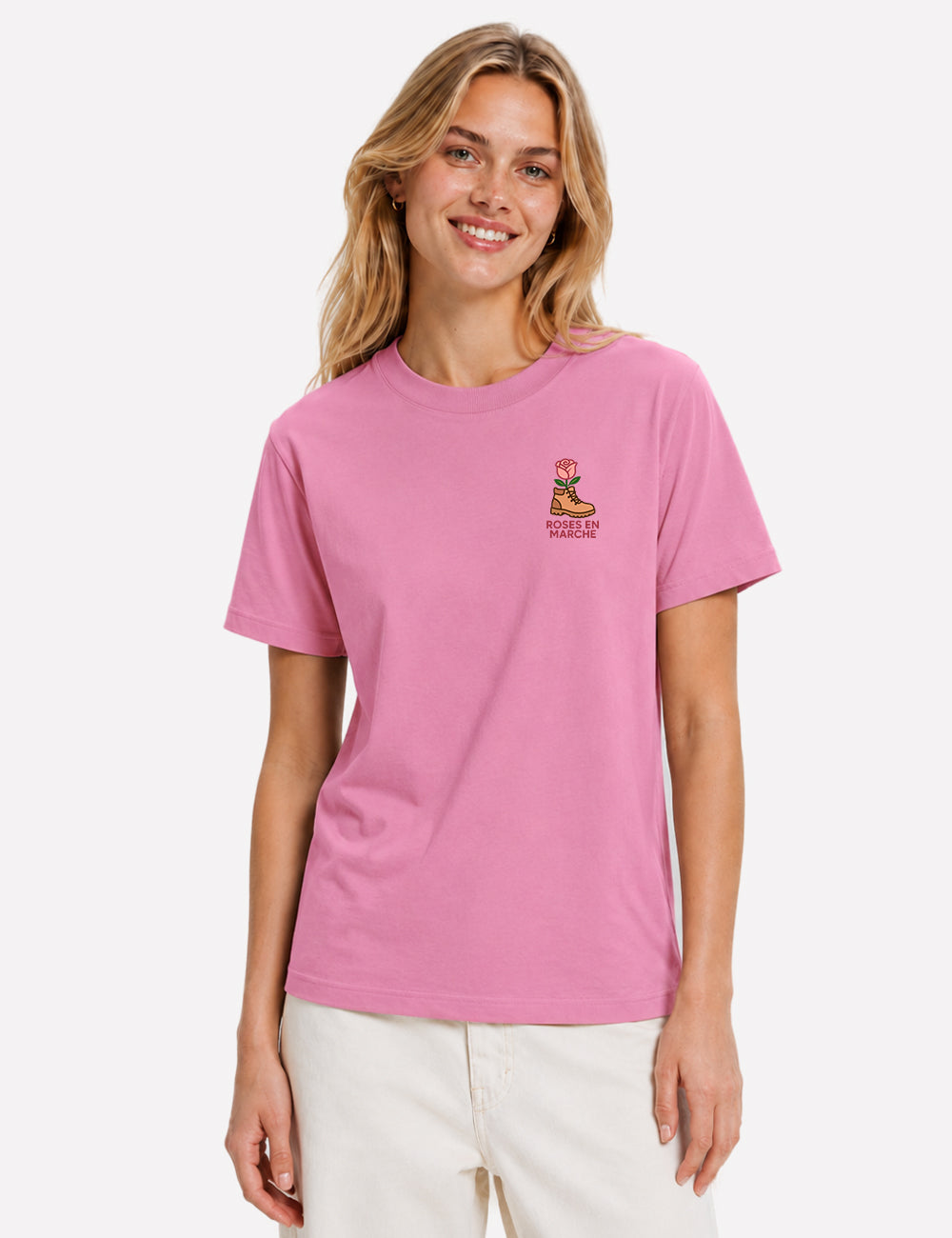 T-shirt unisexe - Roses en Marche