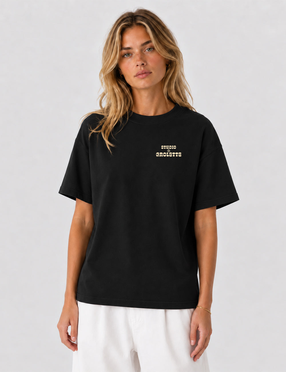 T-shirt Time to Ride Skier - Studio Grolette