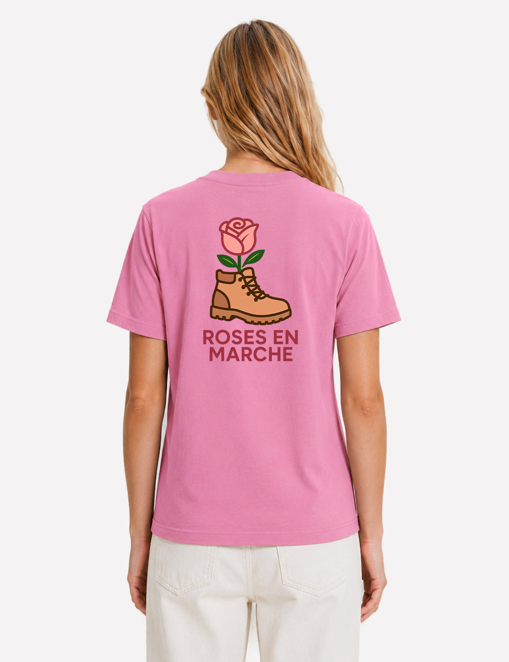 T-shirt unisexe - Roses en Marche