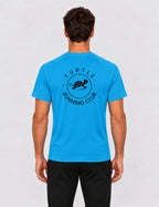 T-shirt homme - Bleu logo noir - Turtle Running Club