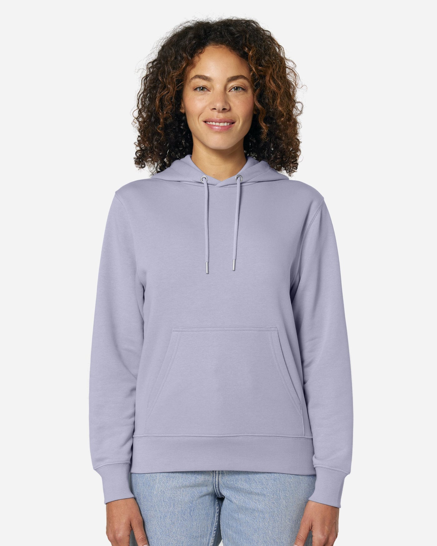 Sweat à capuche unisexe Archer porté, coloris Lavender