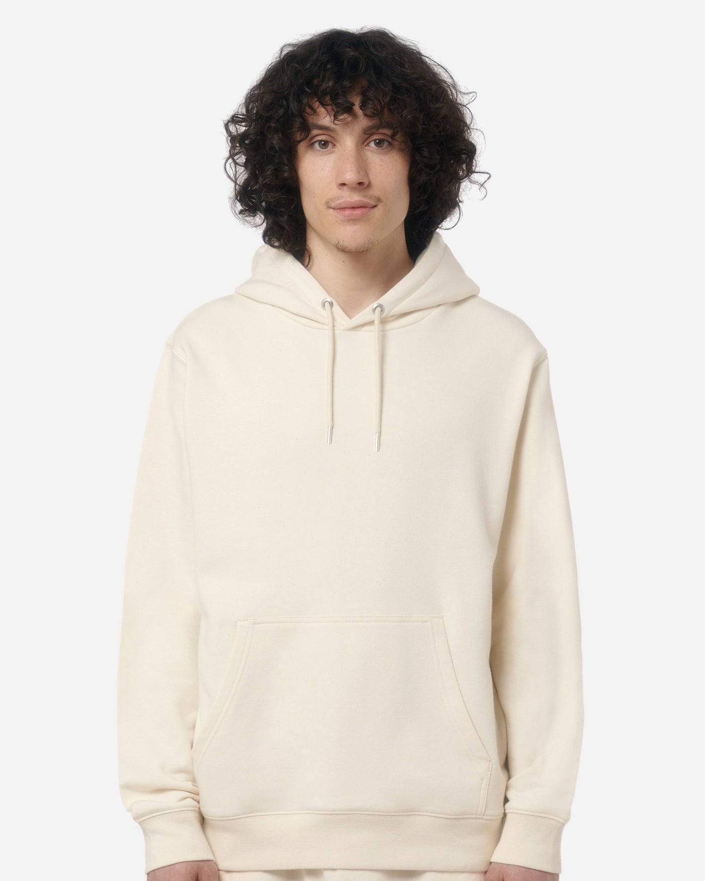 Sweat à capuche unisexe Archer porté, coloris Natural Raw