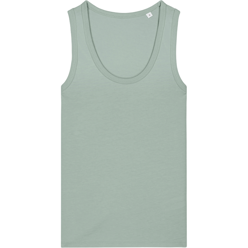 Débardeur femme Stella Ava à plat, coloris Aloe
