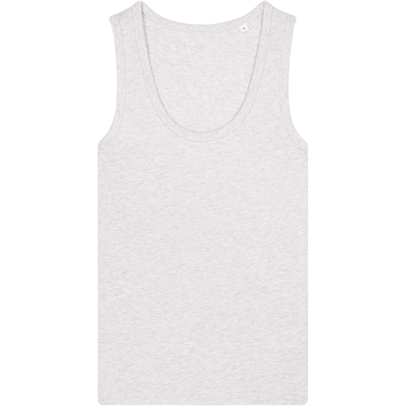 Débardeur femme Stella Ava à plat, coloris Cool Heather Grey