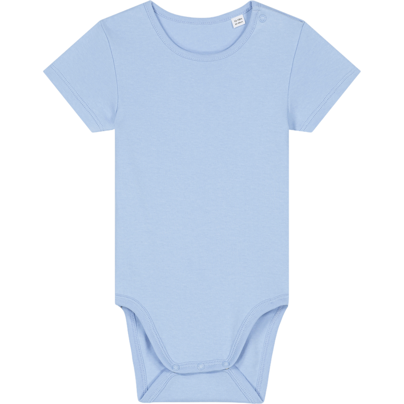 Body bébé Baby Body à plat, coloris Blue Soul