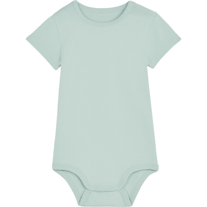 Body bébé Baby Body à plat, coloris Caribbean Blue