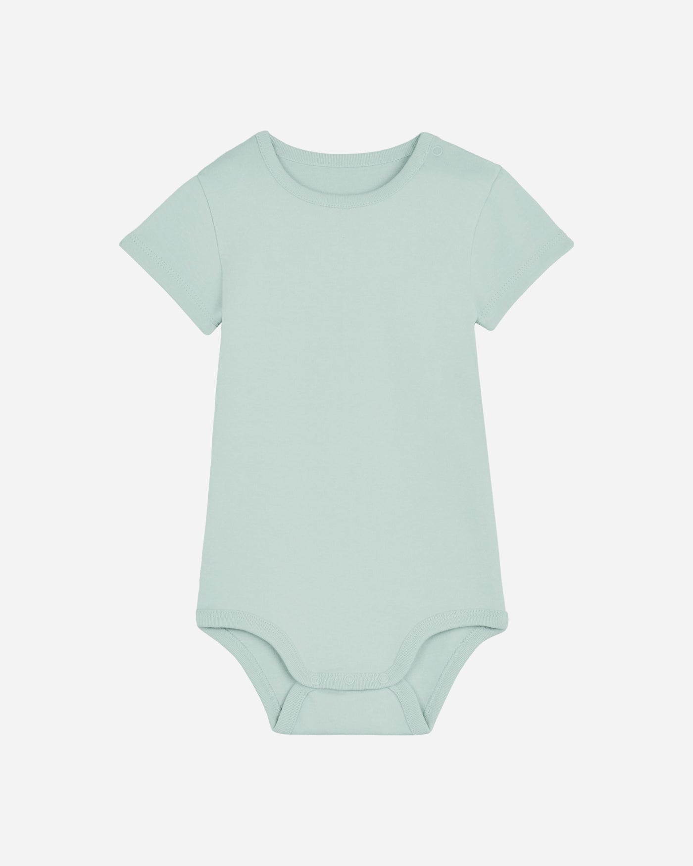 Body bébé Baby Body porté, coloris Caribbean Blue