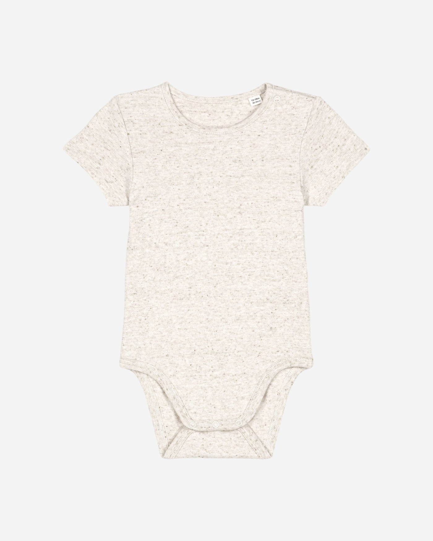 Body bébé Baby Body porté, coloris Eco-Heather
