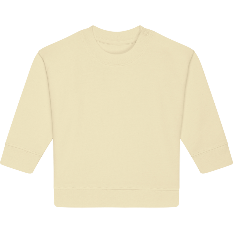 Sweat bébé Baby Changer à plat, coloris Butter