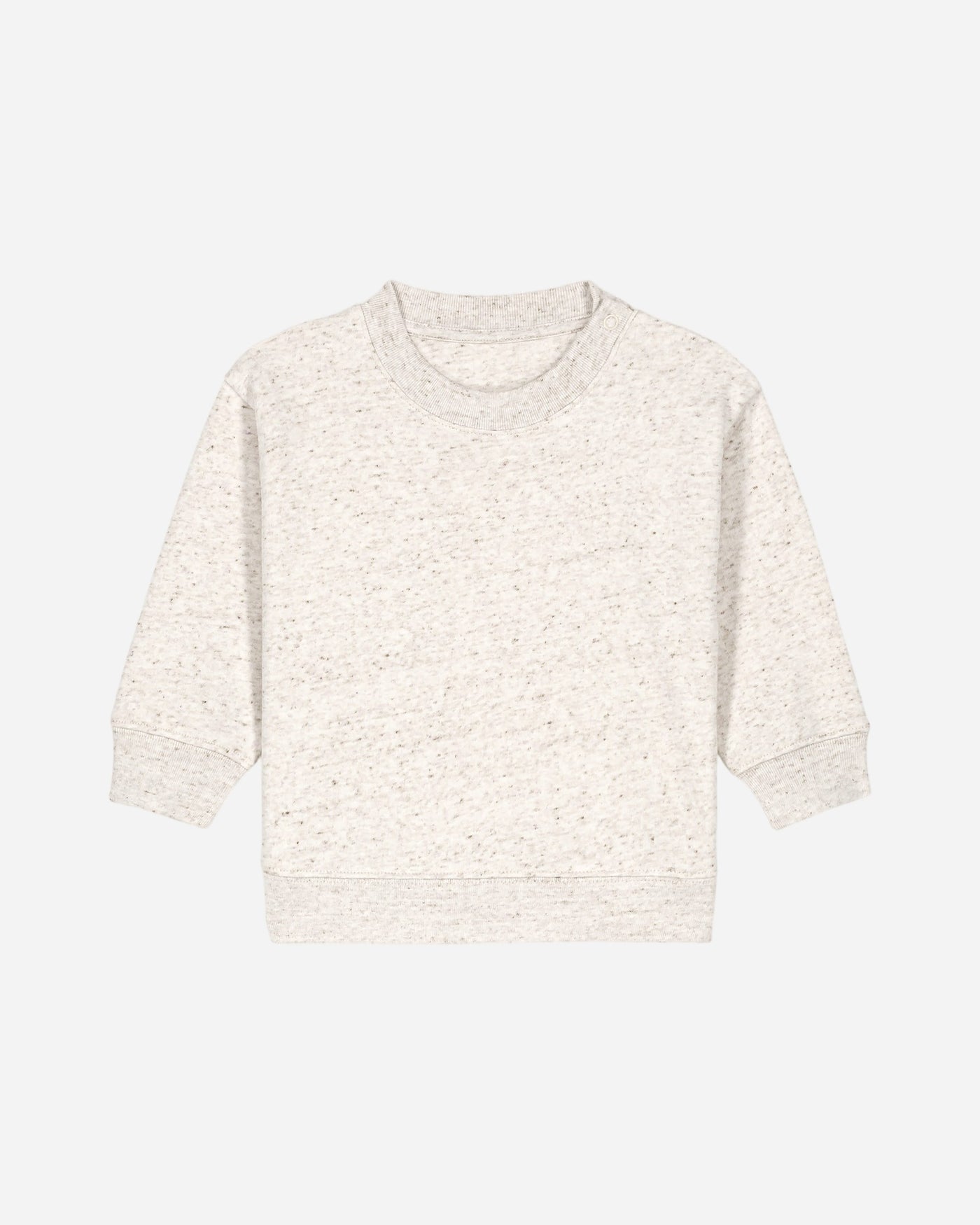 Sweat bébé Baby Changer porté, coloris Eco-Heather