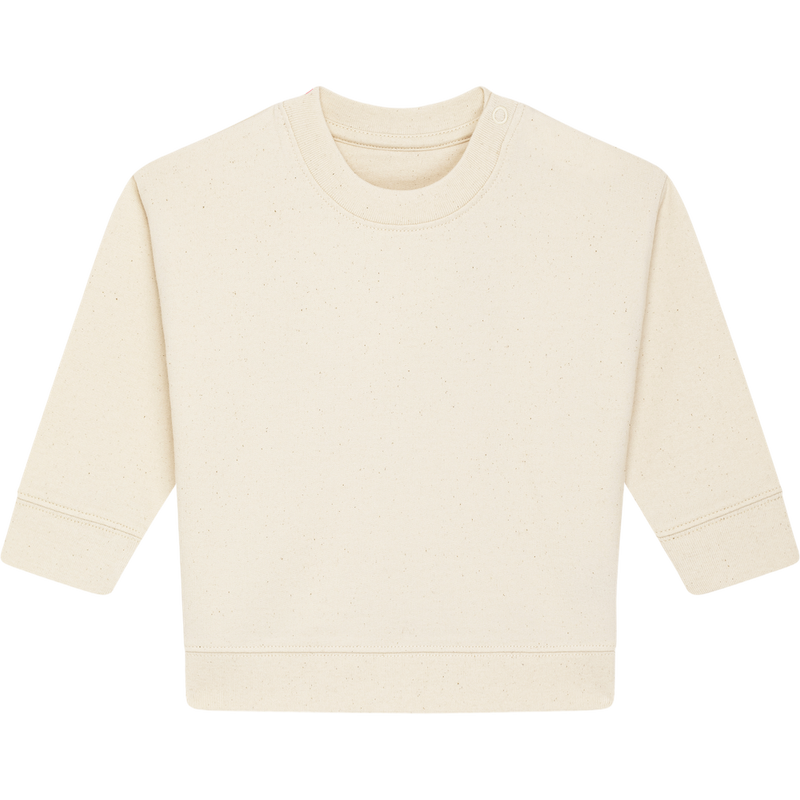Sweat bébé Baby Changer à plat, coloris Natural Raw