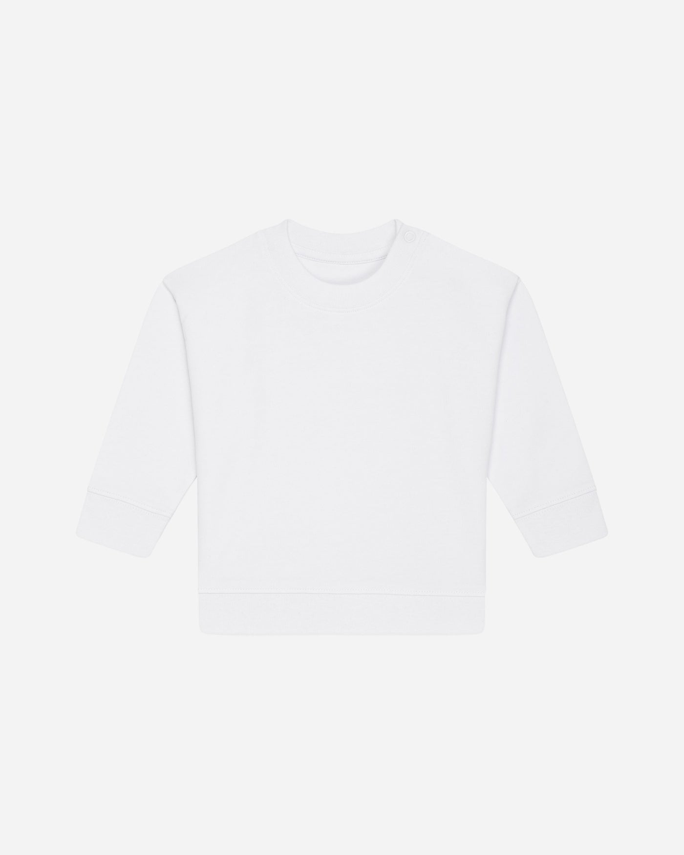 Sweat bébé Baby Changer porté, coloris White