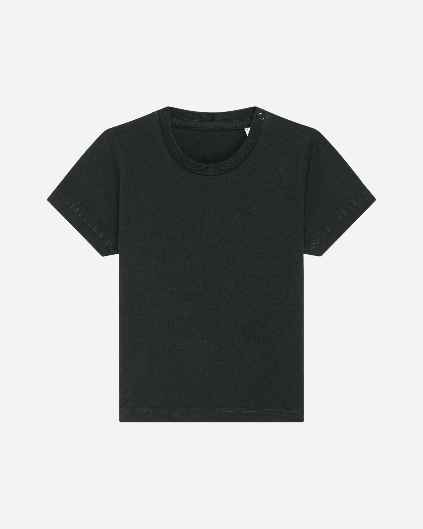 T-shirt bébé Baby Creator porté, coloris Black