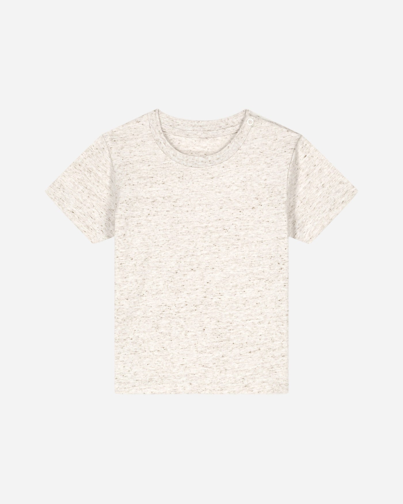 T-shirt bébé Baby Creator porté, coloris Eco-Heather