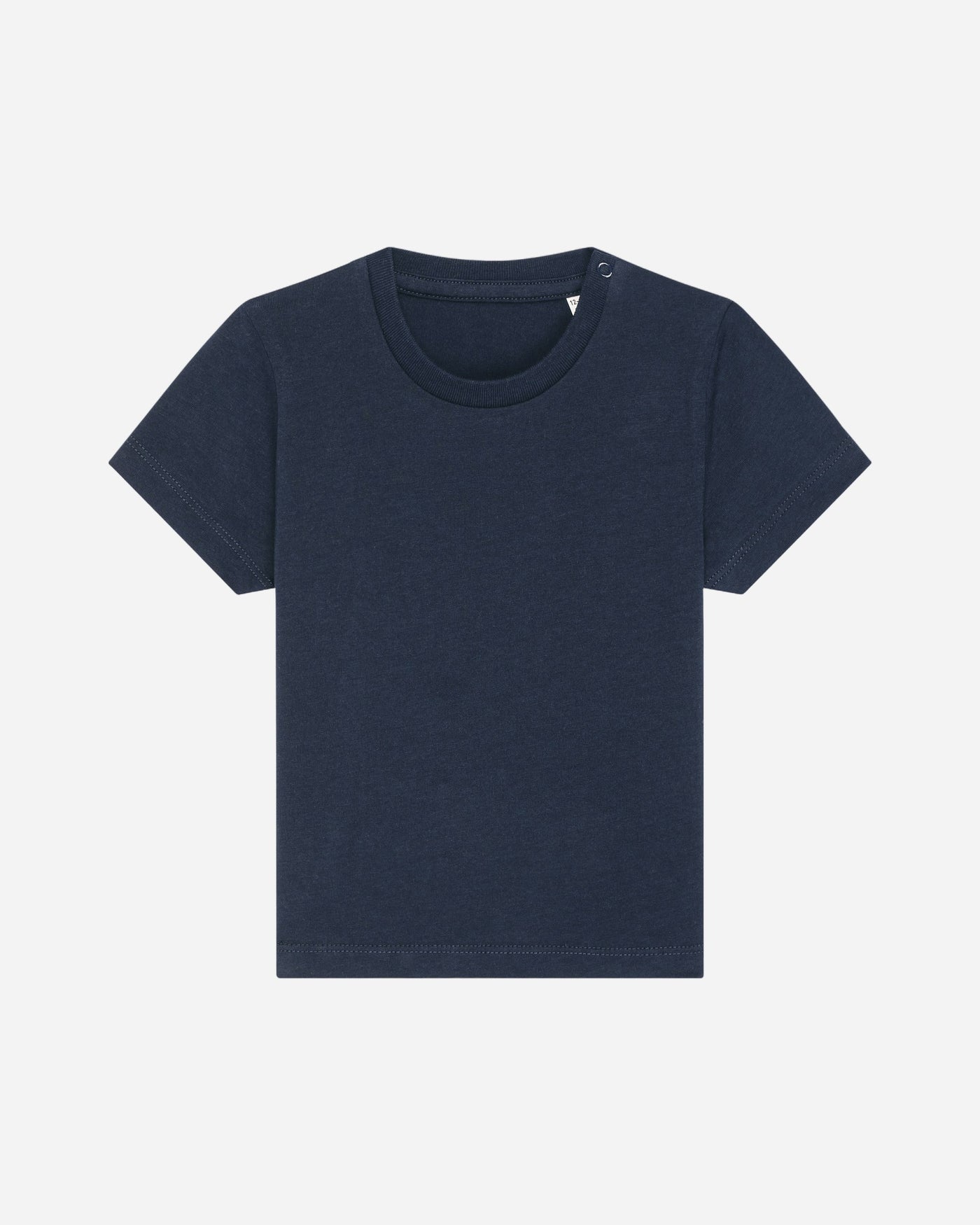 T-shirt bébé Baby Creator porté, coloris French Navy