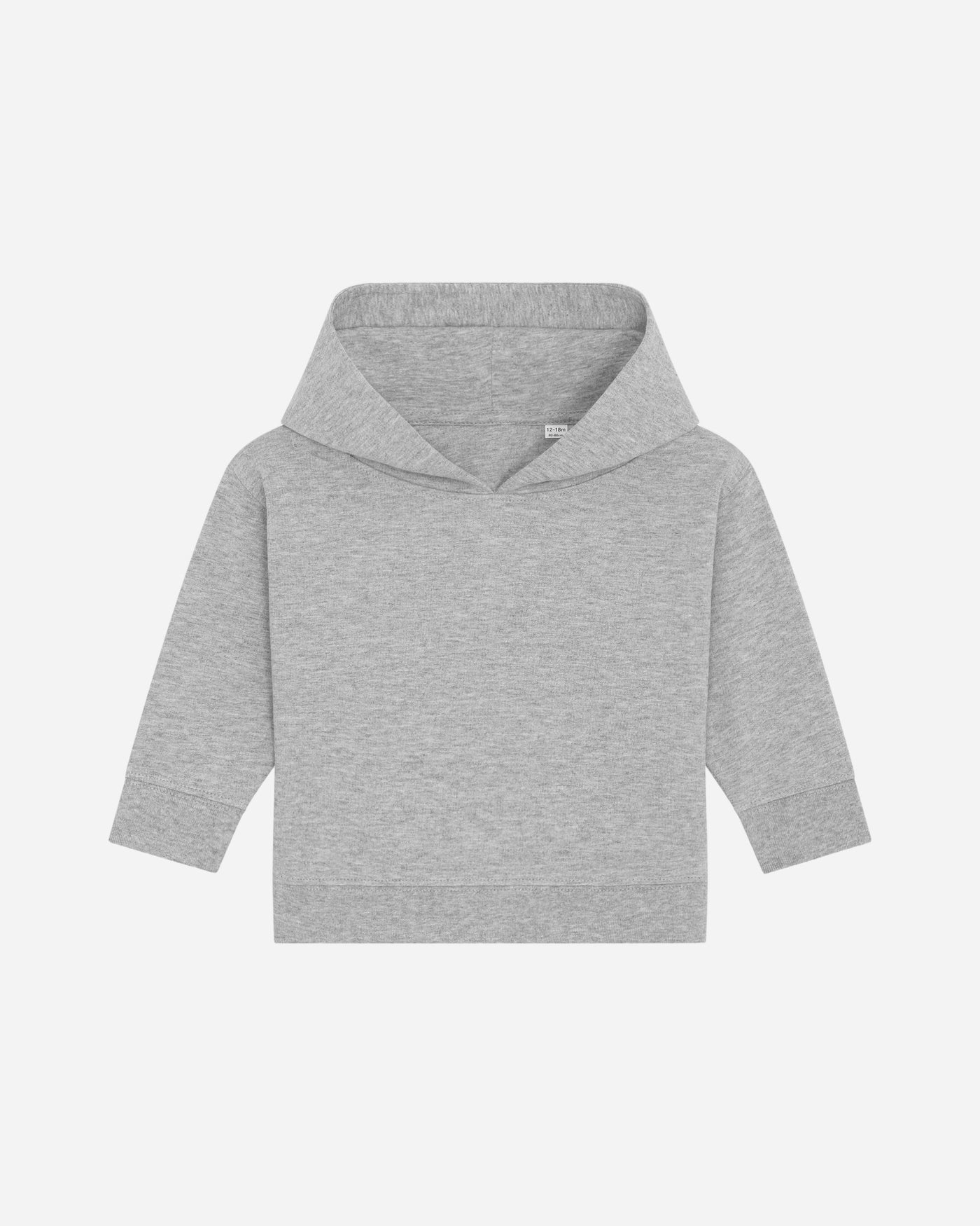Sweat à capuche bébé Baby Cruiser porté, coloris Heather Grey