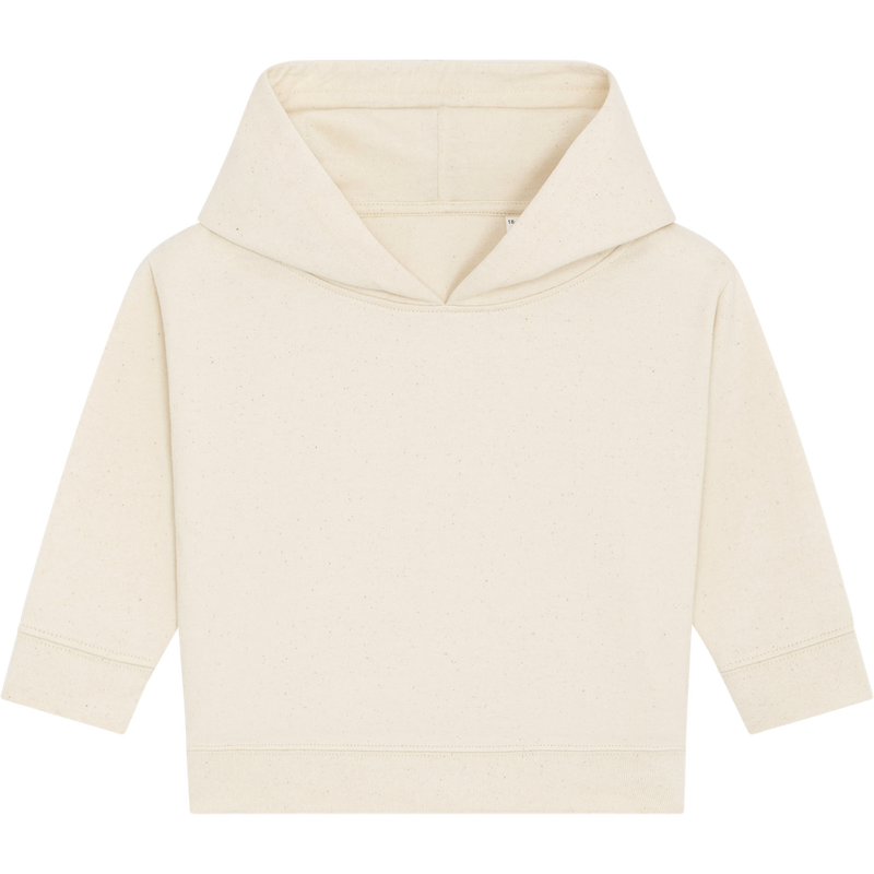 Sweat à capuche bébé Baby Cruiser à plat, coloris Natural Raw
