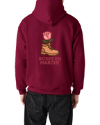 Sweat à capuche unisexe - Roses en Marche