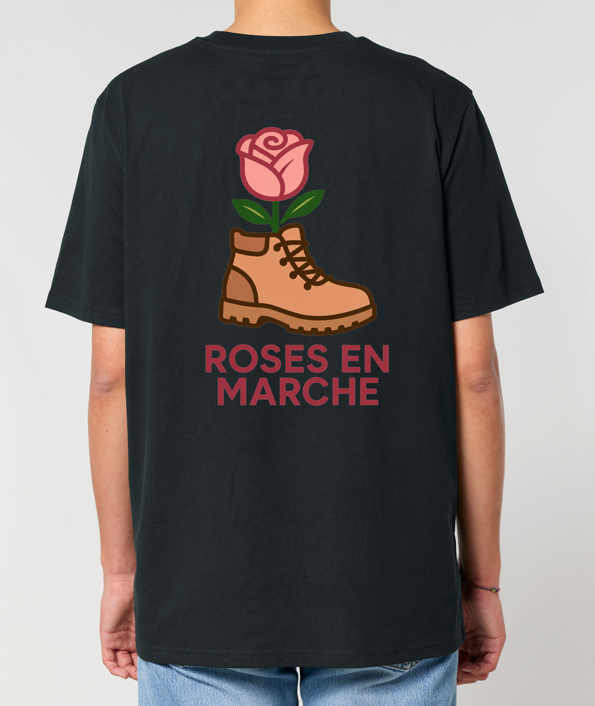 T-shirt unisexe - Roses en Marche